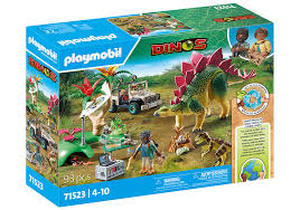 lot 11784 image: Playmobil Dinosaur Explorer Set with Figures and Accessories