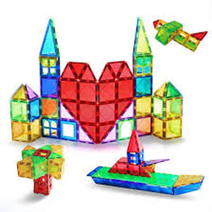 lot 11792 image: Magnetic Blocks Building Set Educational Toy