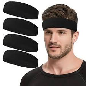 lot 12029 image: ACOZYCOO Sports Running Headband 4 Pack