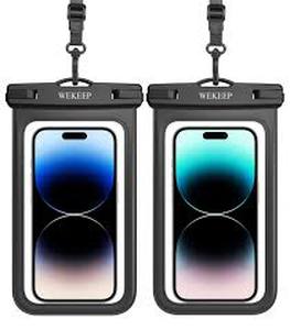 lot 12057 image: Two Pack Waterproof Phone Pouch Set