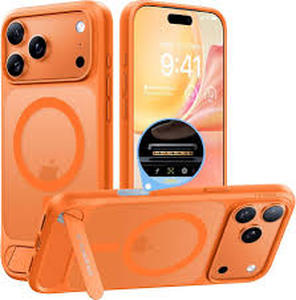 lot 12085 image: TORRAS Phone Stand Case Orange IPhone 17 Pro Max