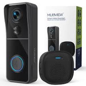 lot 12397 image: MuEview Bell 9 Plus Smart Video Doorbell with Wi-Fi