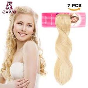 lot 12435 image: Premium Fiber Hair Extension Auburn 613