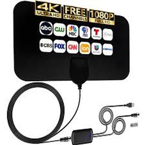 lot 12442 image: Indoor HD Digital TV Antenna Amplifier 4K Ultra HD