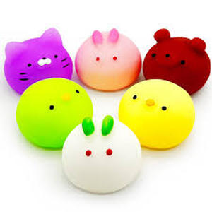 lot 12448 image: Kawaii Squishy Toy Collection 6Pc
