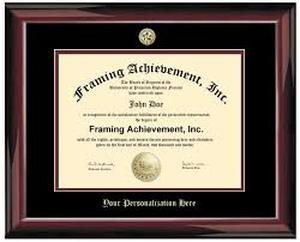 lot 19588 image: University Frame for Diploma Certificate