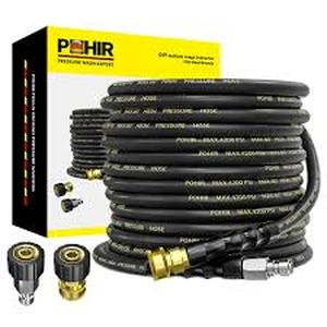 lot 19639 image: POHIR Pressure Washer Flexible Hose Set