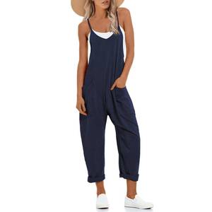 lot 2366 image: UNIANKIYA One Piece Jumpsuits for Women Casual Overalls Summer Rompers Trendy Jumpers Beach Vacation Outfits Travel Clothes S