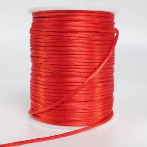 lot 2398 image: LUSTEMBER 2 mm x 330 Feet Satin Nylon Cord, Silky Smooth Nylon String for Jewelry Making Bracelet Necklaces Beading Thread Rattail Macrame Kumihimo Chinese Knot Craft