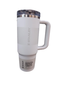 lot 6273 image: STANLEY Quencher ProTour Flip Straw Tumbler with Leakproof Lid 30 oz  Built-In Straw and Handle  Cup Holder Compatible for Travel  Insulated Stainless Steel Cup  BPA-Free  Frost Fade