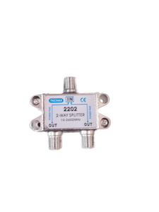 lot 6394 image: TKCHAX 2 Way Coaxial Cable Splitter,Support 10-2602MHz, RG6 Compatible, Nickel-Plated for Cable Splitter,Work with CATV, Satellite TV,Antenna System and MoCA Configurations