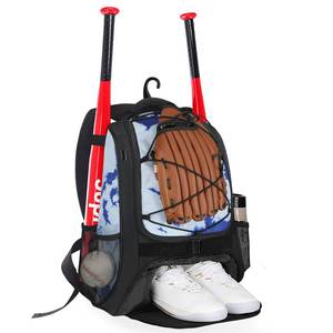 lot 6420 image: Goloni Baseball Bag,Backpack for Baseball, T-Ball & Softball Equipment & Gear,Softball Bag with Shoe Compartment,Fence Hook