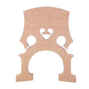 lot 6463 image: Cello Bridge, professional quality maple wood bridge natural color 18 14 12 size for beginners students professionals practice performances