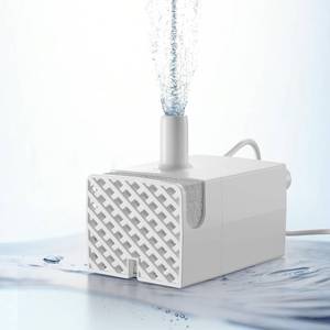 lot 10085 image: Cat Water Fountain Replacement Pump, Pump for Petlipo Pet Water Fountains, White