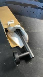 lot 12264 image: Hand Towel Holder for Bathroom Hardware Set, SUS304 Stainless Steel Towel Bar, 9-Inch Matte Black Bathroom Accessories Towel Rack, Wall Mounted.