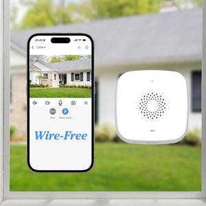 lot 12283 image: SOIADV 2K Wireless Window Camera,No-Drill Install,2.4GHz & 5GHz WiFi Indoor Cameras for Home Security,AI Human & Vehicle Detection, 6s Pre-Roll, Battery Powered,4MP Color Night Vision,SDCloud