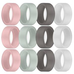 lot 12286 image: WuzuTech Herz P1 Ring Protector Multi-Bundle �� ML Silicone Cover for Smart Rings (Set of 12)  Sweat & Scratch Resistant  Flexible Skin-Safe Shield for Fitness, Workouts & Daily Use