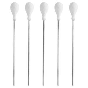 lot 12289 image: FOMIYES Cupping Ignition Stick Set - 5Pcs Metal Fire Cupping Tools with Cotton Balls for Safe Salon Massage and Vacuum Therapy