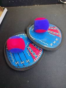 lot 14405 image: Toss and Catch Ball Game, Kids Toddler Baseball Glove & Catch Ball Toys, Kids Outdoor Games for Family, Toys for Beach Yard Outside, Birthday Easter Gift for Ages 3 4 5 6 7 8-12 Year Old Boys Girls