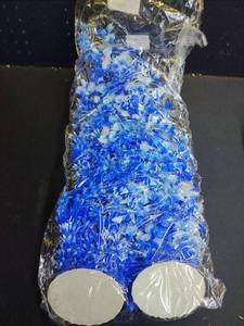 lot 14415 image: Hamiledyi Aquarium Plastic Plants Aquarium Decor Artificial Fish Tank Plants,Tall Fish Tank Decorations, Extra Large Aquarium Plant 23.6-inch Tall,2PCS��Blue��