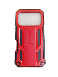 lot 14420 image: FNTCASE for iPhone 17 Pro Case Military Grade Drop Proof Protection Mobile Cover with Kickstand  Matte Textured Rugged Shockproof TPU  Protective Sturdy iPhone 17 Pro Phone Cases - Red