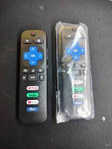 lot 14422 image: (Pack of 2) Replacement Remote Control Only for Roku TV, Compatible for TCL RokuHisense RokuOnn RokuSharp RokuElement RokuWestinghouse RokuPhilips Roku Smart TVs (Not for Roku Stick and Box)