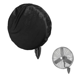 lot 14446 image: Sobana Wall Mount Fan Cover,Suitable for 18-20 Inch Industrial Fan and Pedestal Fan,Waterproof Dust Proof Anti-UV Outdoor Fan Covers,Black