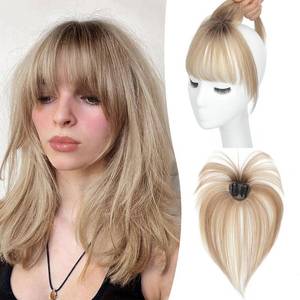 lot 14449 image: UDU Clip In Bangs Real Human Hair Bangs Hair Clip 360° Natural Fringe Extensions with Invisible Clips for Instant Hair Makeover Hairpieces Natural Look, Lightweight & Reusable Hairpiece for Women