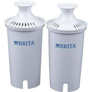 lot 14463 image: Brita Standard Water Filter  Standard Replacement Filters for Pitchers and Dispensers  BPA Free  2 Count