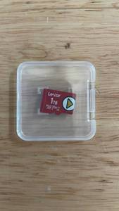lot 16269 image: Lexar 1TB MicroSDXC Memory Card V30 U3 A2