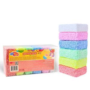 lot 16287 image: Silly Foam, Creative Modeling Foam Beads, 1-Pack of 6 Neon Pastel Colors, Perfect for Preschool and Kids, Arts & Crafts, Sensory Play, STEM, Travel Toy, Easter Basket Stuffers, Non-Toxic (Age 3)