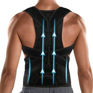 lot 20175 image: PAZAPO Posture Corrector for Men&Women - Back Brace for Lumbar Support and Upright - Breathable Back Straightener Back CorrectorX-Large(37-42 Inches)