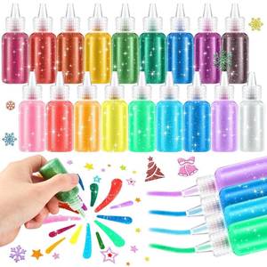 lot 20194 image: gisgfim Glitter Glue 18 Colors Washable Art Glitter Glue 0.67 Oz Neon Metallic Rainbow Stick Set for Craft Scrapbooking DIY Art Crafts Decorating Supplies(18 Pack)