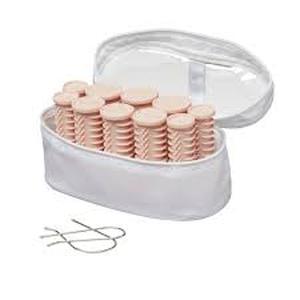 lot 1774 image: Conair Compact Hot Rollers Hair Curling Set