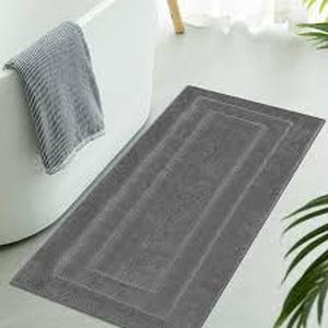 lot 1804 image: simpWalnut Long 2x4 Ft (48x24) Runner Rug for Bathroom,Non Slip Washable Large Kitchen Rugs Bath Rugs, Soft Absorbent Quick Dry Bath Mats for Shower, Hallway,Laundry, Tub(Grey)