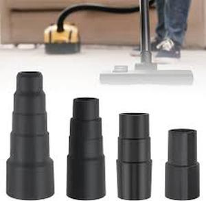 lot 2304 image: 4 Pcs Universal Vacuum Hose Adapter Kit with Multiple Sizes (1 12to 1 38to 1 14& 1to 1 18to 1 38,253034 to 42 mm) for Wet Dry Shop Cleaners