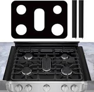 lot 2350 image: Reusable Stove Burner Top Cover for LG Gas Range, Model LRG3093 LRG3095 LRG3061 LRG3193, Non-Stick Washable Stove Top Cover Mat Protector, Gap Filler for Range Side Guard