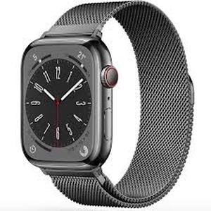 lot 4013 image: Original Milanese Loop Band Compatible with Apple Watch 38mm 40mm 41mm 42mm 44mm 45mm 46mm 49mm - Women & Men Magnetic Closure Adjustable Metal Strap for iWatch Series 11 10 9 8 7 6 5 4 SE2 3 Ultra2 3