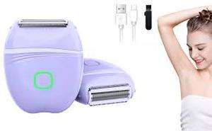 lot 4040 image: XYOUWEI Women Electric Shaver, Wet and Dry Bikini Trimmer for Women, Rechargeable Electric Razor for Legs, Face, Arm, Underarm, Bikini Area