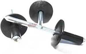 lot 4078 image: ALLCLEAN 110pcs All Black Large Flange Rivets,316  12 Open End Aluminum Blind Rivets,4.8  12 Pop Blind Rivet