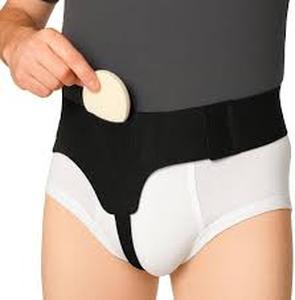 lot 4092 image: Hernia Belts for Men & Women, Adjustable Inguinal Hernia Belt for Men with Pad Support, Post-Surgery Recovery Truss, Universal Abdominal Strap Guard for Left or Right Side (Medium, Black)