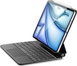 lot 5491 image: ESR for iPad Air 11 inch Case with Keyboard M4M3M2 (202620252024), iPad Pro 11 & Air 54th Magic Keyboard Case, Easy-Set Floating Cantilever Stand, Precision Multi-Touch Trackpad, Black