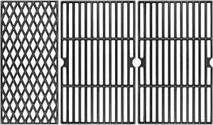 lot 6280 image: FORYEYC 70-01-911 Cooking Grates for Dynaglo DGH450CRP DGH450CRP-D DGF493BNP DGH474CRP DGH485CRP, Kenmore Backyard BY13-101-001-12 Gas Grill, Cast Iron Grill Replacement Parts for Dyna-glo DGH450CRP