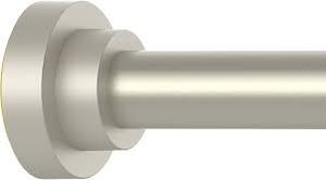 lot 6292 image: Thestoa Shower Curtain Rod Adjustable 43-66 inch, 1Diameter Spring Tension Curtain Rod No Drill, Anti-Rust Non-Slip Shower Rod, Black Shower Curtain Rod for Bathroom Tension