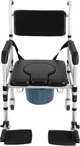 lot 9418 image: Shower bench with wheels- (stock photo may not be exact)