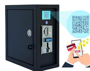 lot 11899 image: Sintron ST-004 110V LCD Coin & Mobile Contactless Payment - Apple Pay Google Pay Paypal Venmo Cash App Operated Timer Control Power Box for Massage Chairs, Shoe Polisher, Washer Washing Machine, Dryer