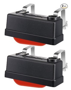 lot 11874 image: Threlaco 2 Pack Water Tank Float Valve Automatic Water Level Control Float Valve for Pond Farm Livestock Cattle Goat Horse Pool Aquariums Hydroponics and Reservoir Autofill Livestock Waterer (One Is Used)