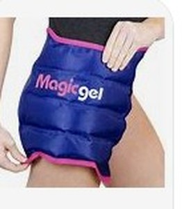 lot 12231 image: Magic Gel Hip Ice Pack Wrap - Reusable Cold Pack for Hip Bursitis, Hip Replacement Surgery and Hip Flexor Pain. Hip ice wrap for Inflammation, Swelling and Hip Pain Relief