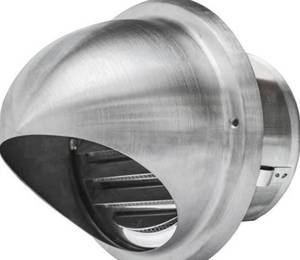 lot 19722 image: Dryer Vent Cover Outside, 4 Inch Stainless Steel Round Dryer Vent & Dryer Duct Hose Kit, Anti-Mosquito Wall Vent