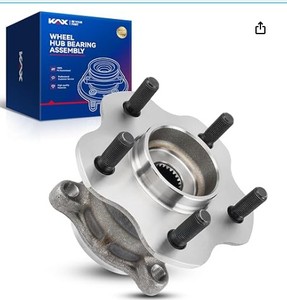 lot 19738 image: KAX 512373 Rear Wheel Bearing hub Assembly Compatible with Nissan Rogue 2008-2013, Nissan Juke 2011-2014,2pcs Wheel Bearing 5 Lugs AWD